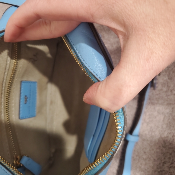 IUC Anya Hindmarch Blue and Green Women's Crossbody Bag - Picture 5 of 7